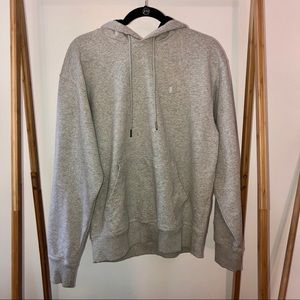 Champion Gray with Black Hood Hoodie